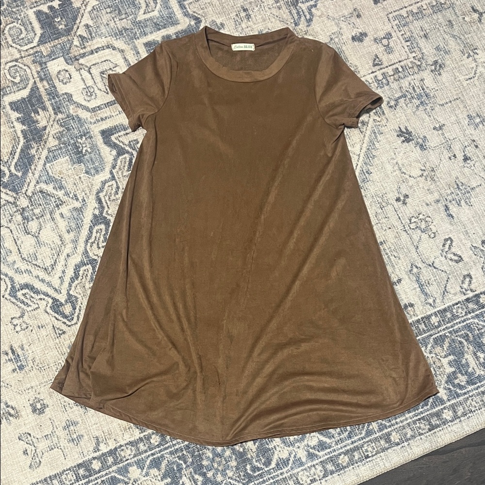 Chic Cocoa Mini Dress